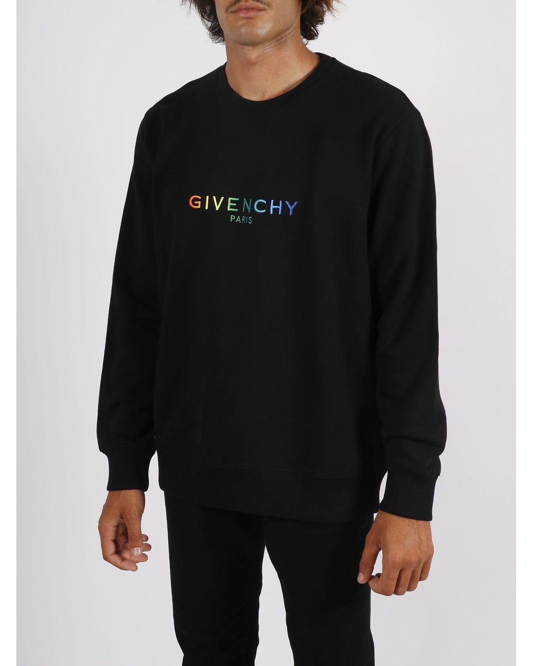 Givenchy paris clearance 4g embroidered sweatshirt