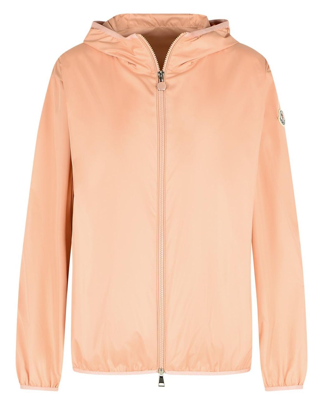 【送料&関税込】Moncler fegeo Pink Polyester Jacket Moncler 'Fegeo' Polyester Jacket in Pink | Lyst