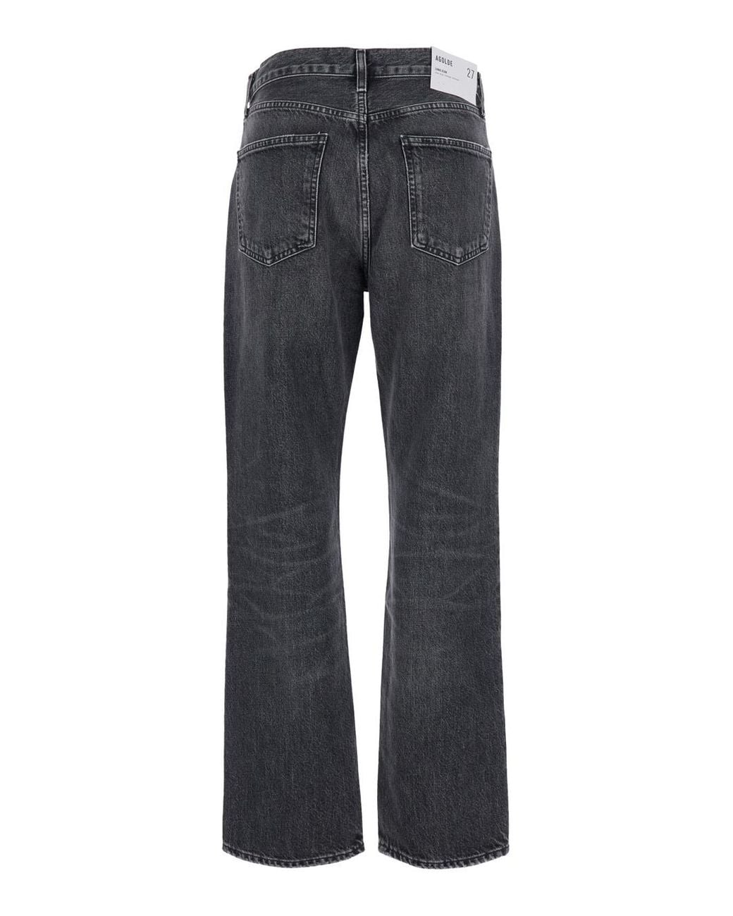 Agolde Gray Jeans Lana Cotton