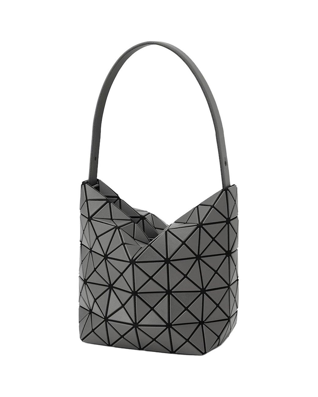 Issey Miyake Gray Bao Bao Valley Bag Charcoal