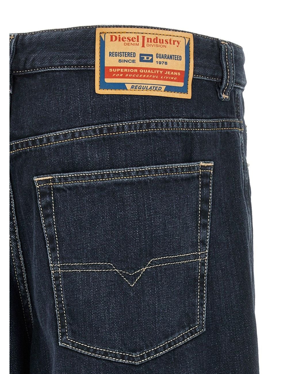 DIESEL Blue 2001 D-Macro Jeans