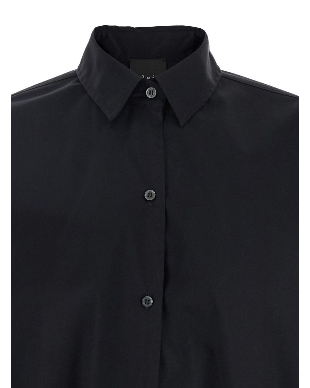 Le Plain Blue Shirt With Classic Collar