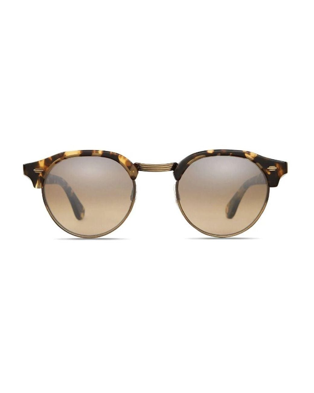 Garrett Leight Black Garrett Leight Oakwood Sunglasses — Tortoiseshell for men