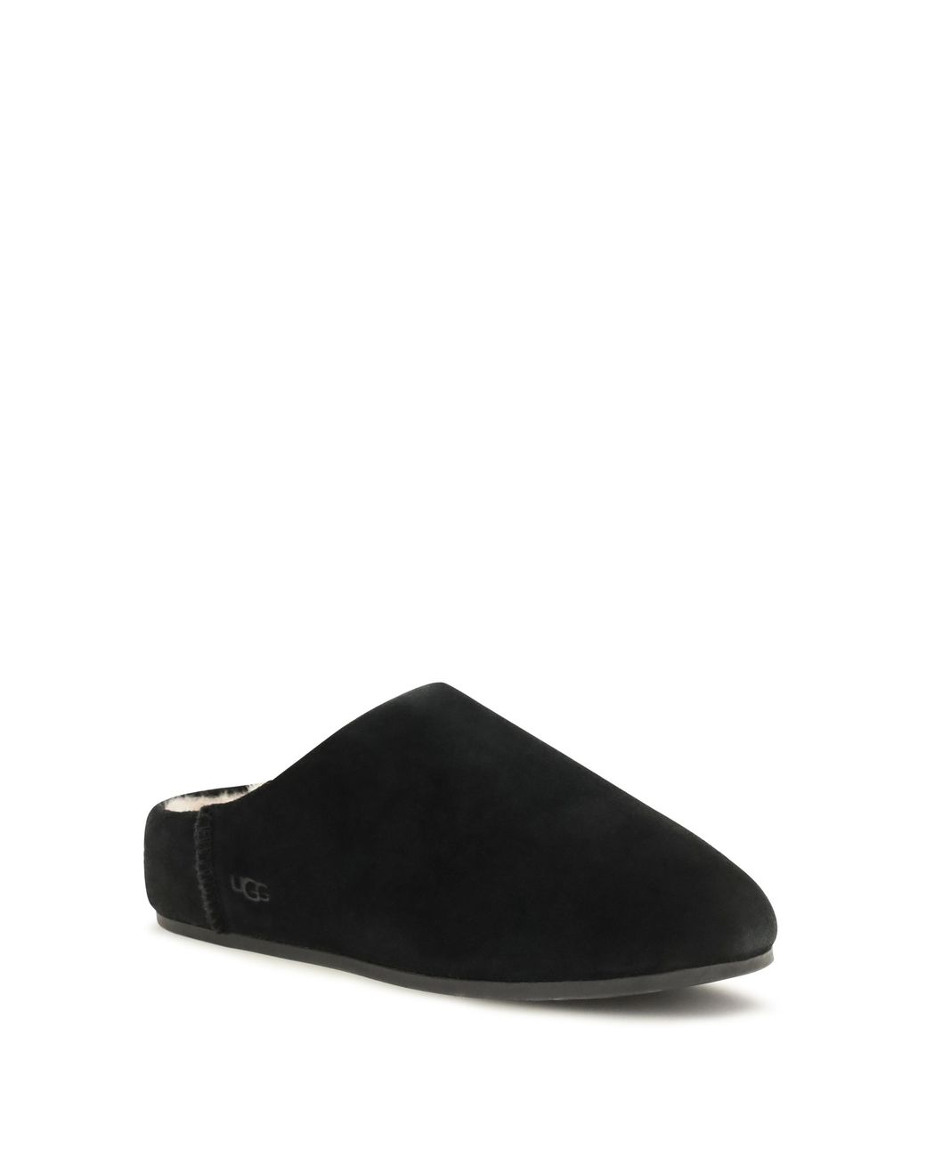 Ugg Black Elea Slip-On Mules Upper: Mutton; Sole: Rubber Sandal