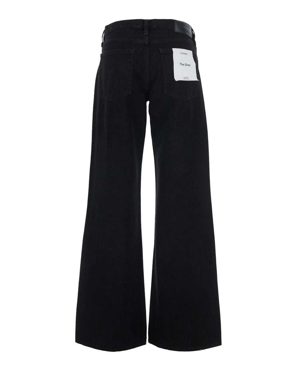 FRAME Black Slim Jeans The Regenerated Cotton