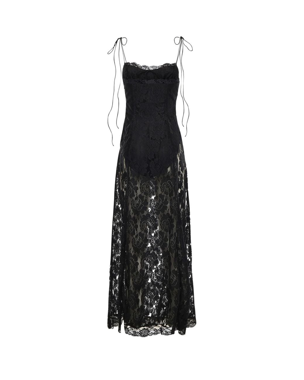 knee length dresses for ladies Petal and Pup Women's Betina Bow Front Maxi Dress