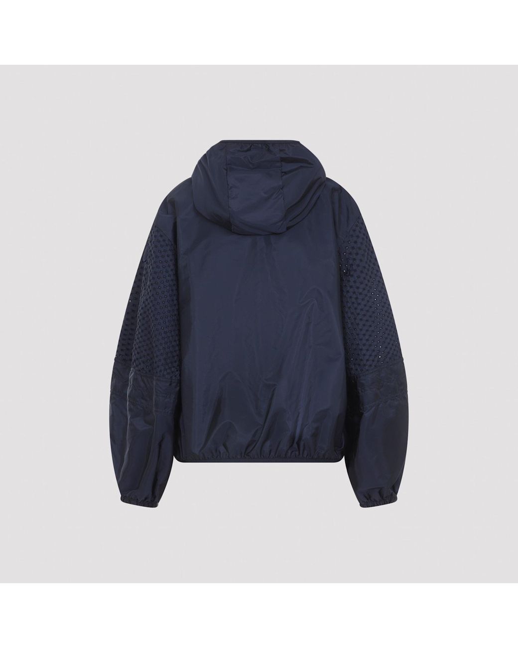 Moncler Blue Zelkova Polyamide Jacket