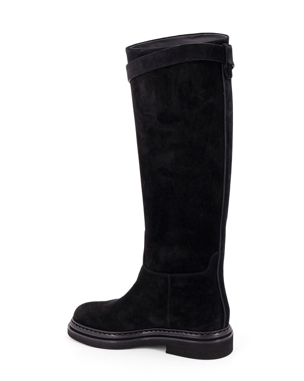 Dolce & Gabbana Black Luxury Suede Ankle Boots