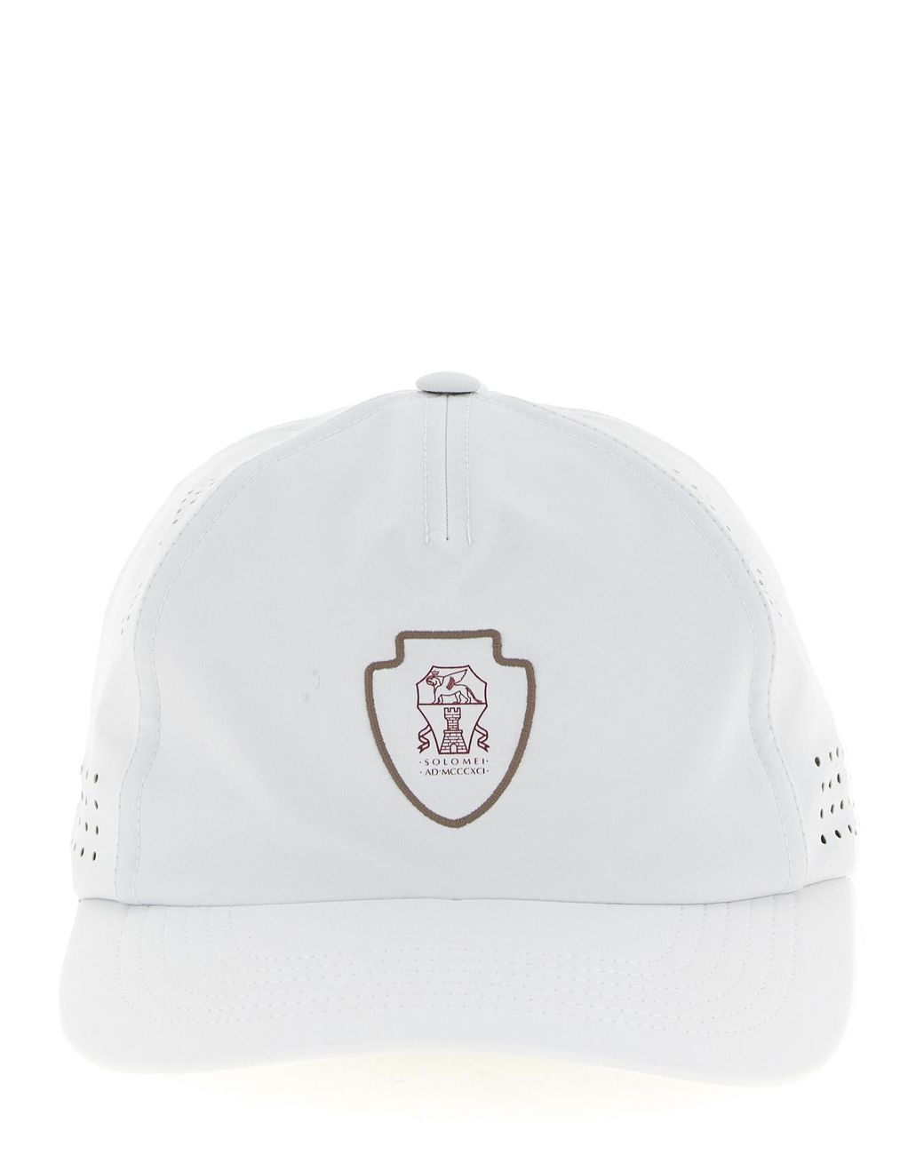Brunello Cucinelli White Nylon Cap (Baseball Hat) for men