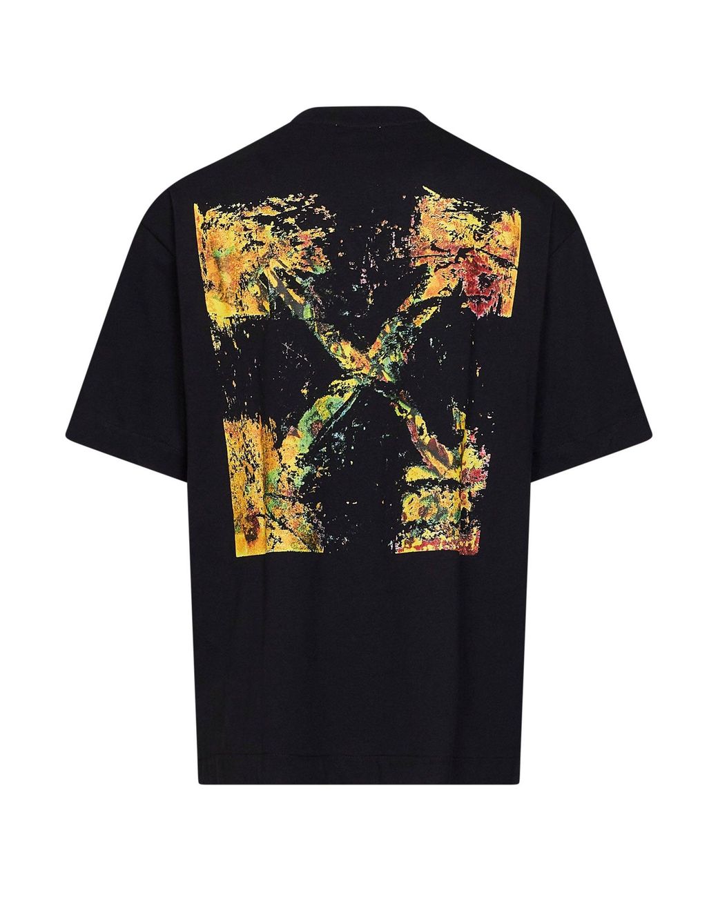 Off-White c/o Virgil Abloh Blue T-Shirt Spices Arrow Cotton T-Shirts for men