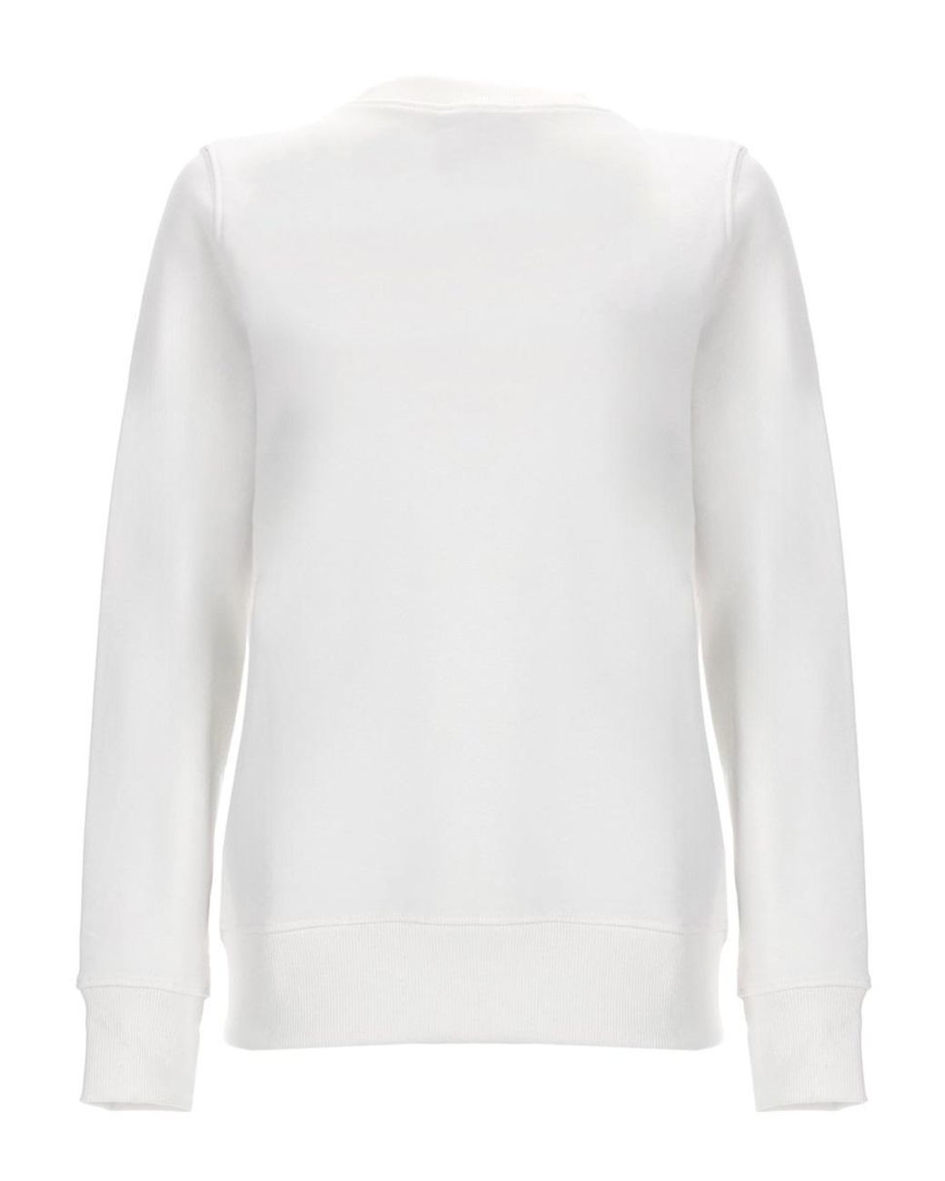 Versace Jeans Couture White Versace Jeans Couture Cotton Jersey Sweatshirt