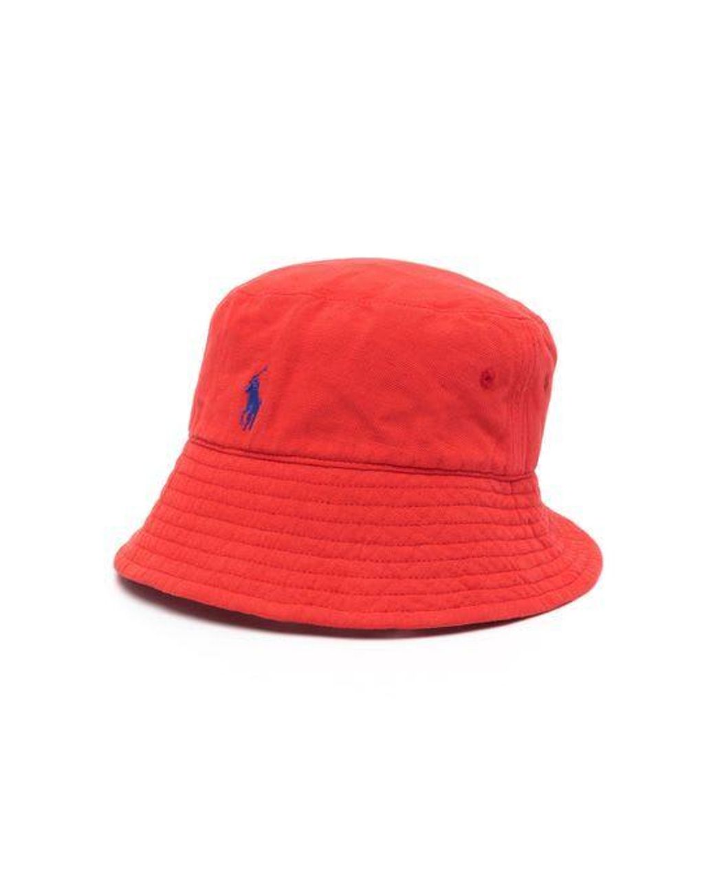 Red polo best sale bucket hat