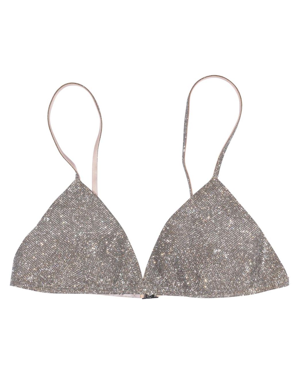 Nue Triangle Top Bra in Black Lyst