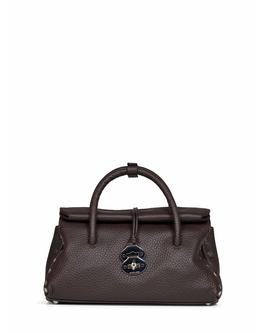 Zanellato Black Del Monte Dotta Small Handbag