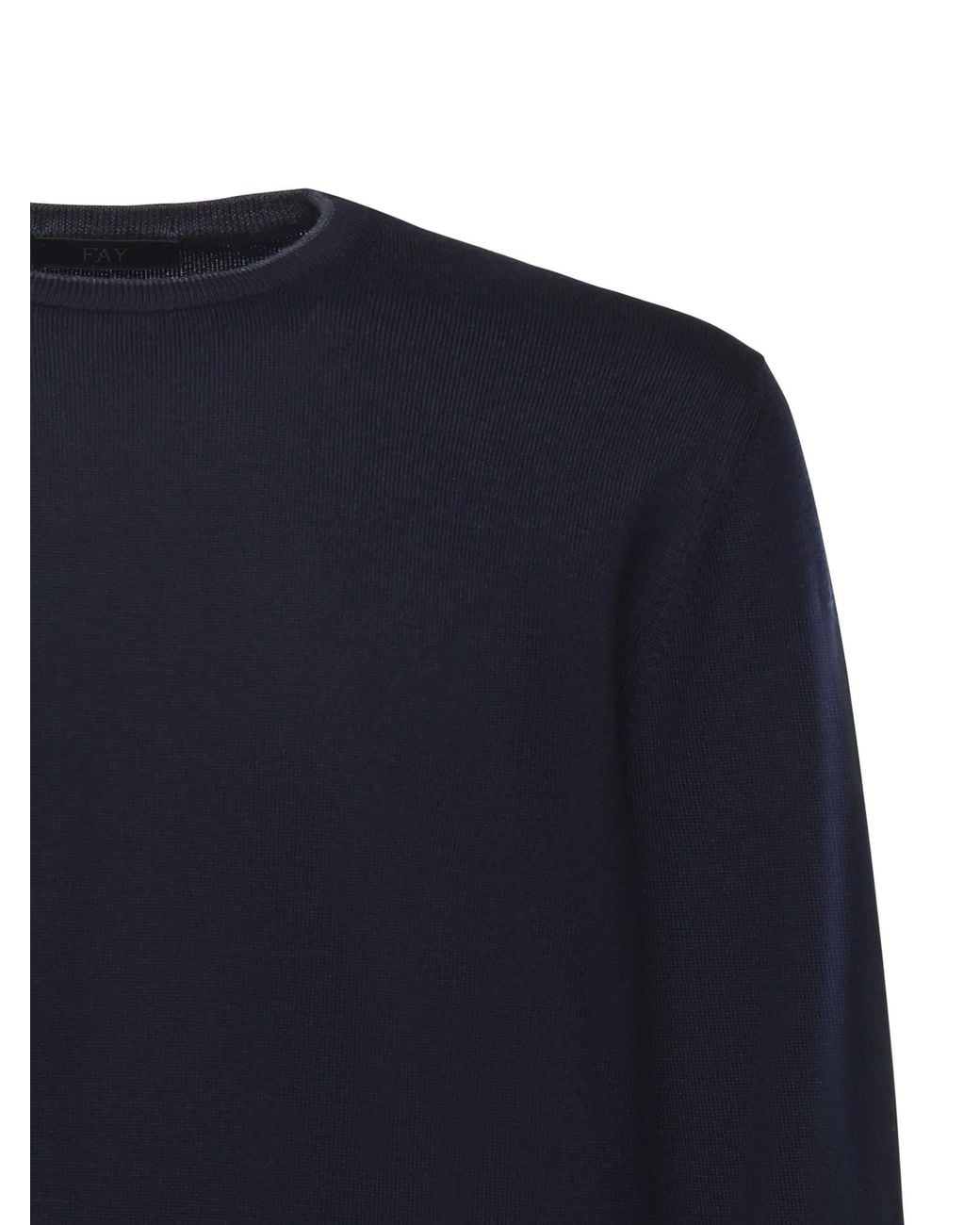 Fay Blue Sweaters Virgin Wool for men