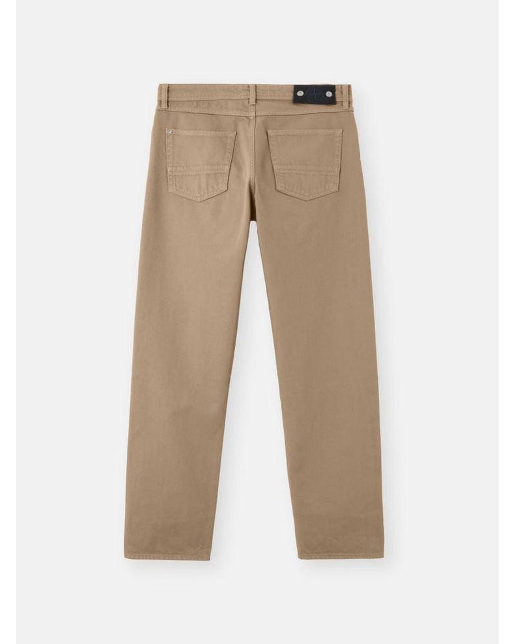 Stone Island Natural Stone Island Cotton-Blend Trousers for men
