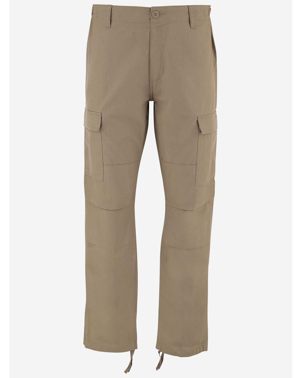Carhartt Natural Cargo Trousers Cotton for men