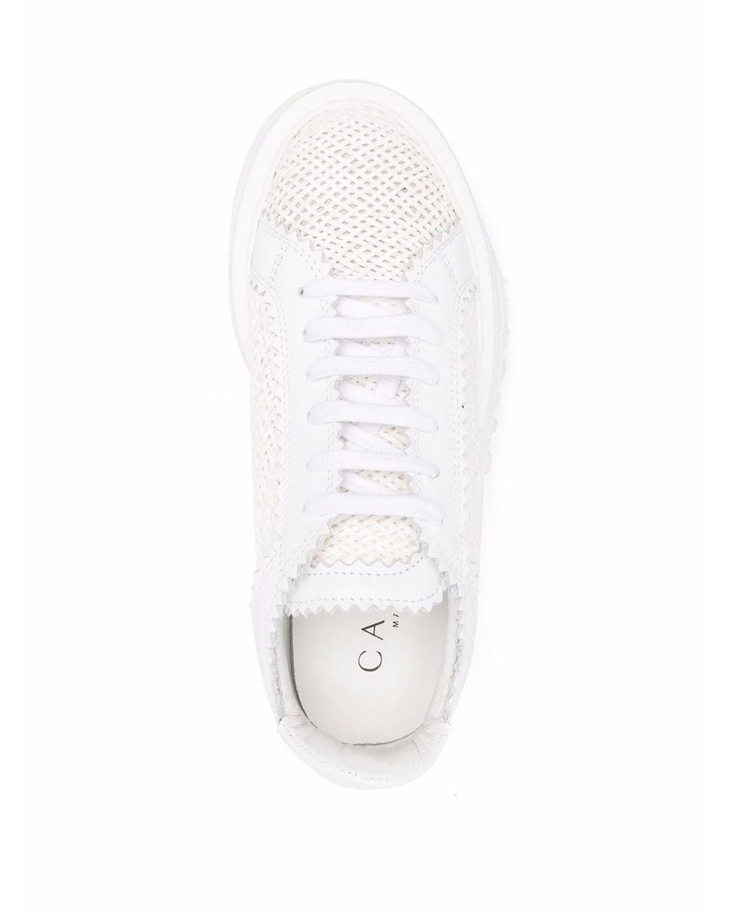 Casadei White Hanoi Platform Sneakers