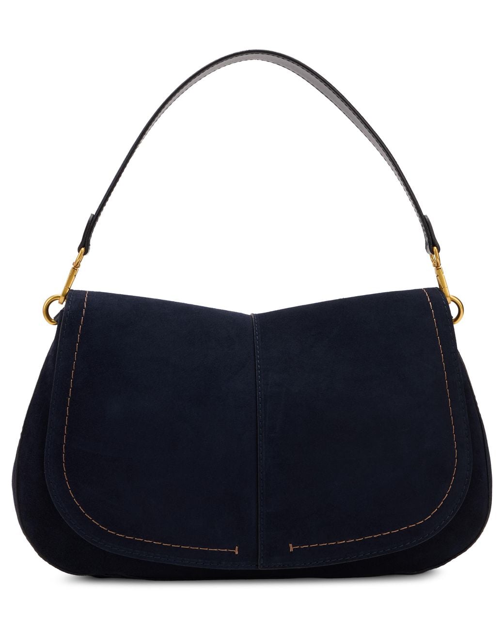 Gianni Chiarini Blue Shoulder Bag Helena Leather Calfskin Hand