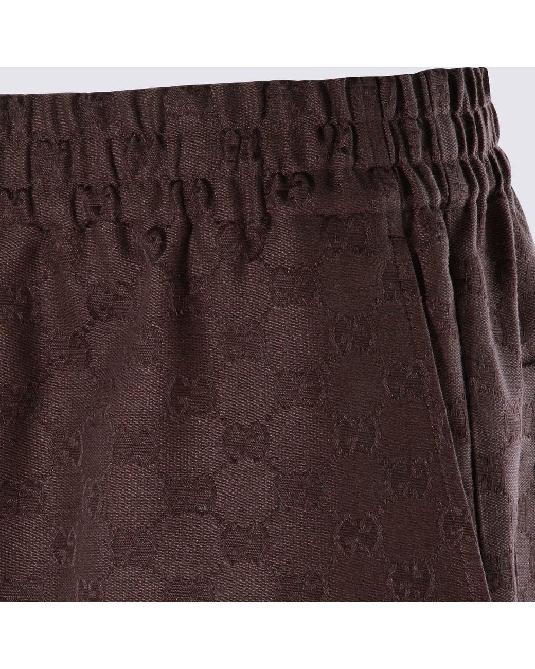 Gucci Brown Shorts Flax Pl for men