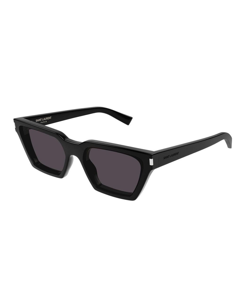 Saint Laurent Brown Sunglasses Cat Eye Full Rim, Havana Frame And Lens Sl633Calista003