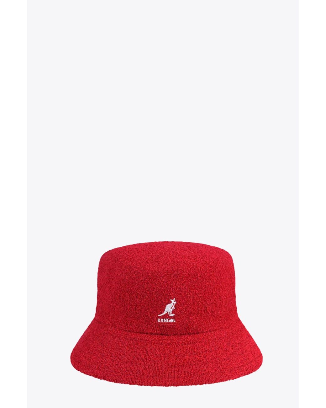 Kangol Synthetic Bermuda Bucket Red 