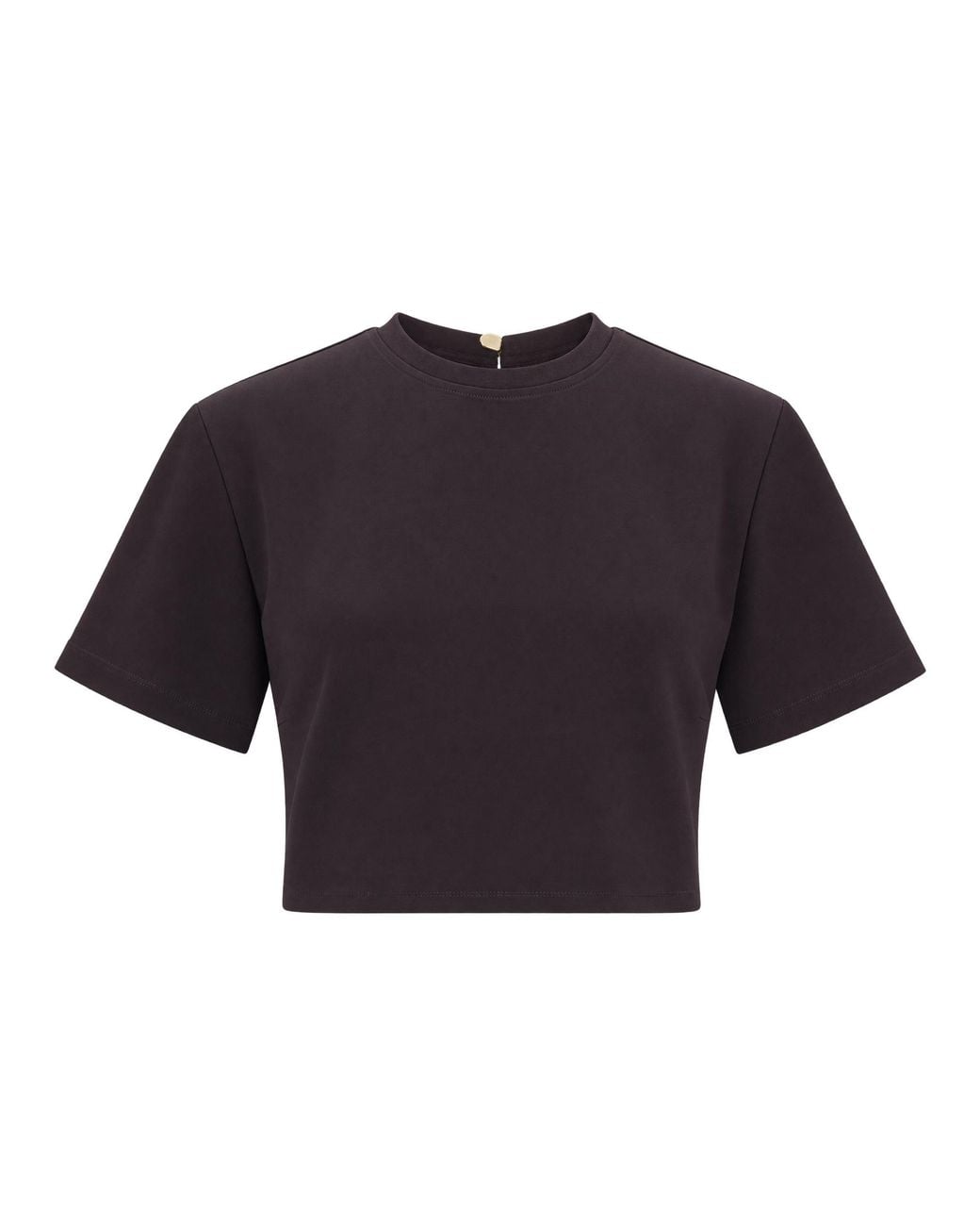 Sessun Blue Cropped Short-Sleeve Top Mocambo Murza