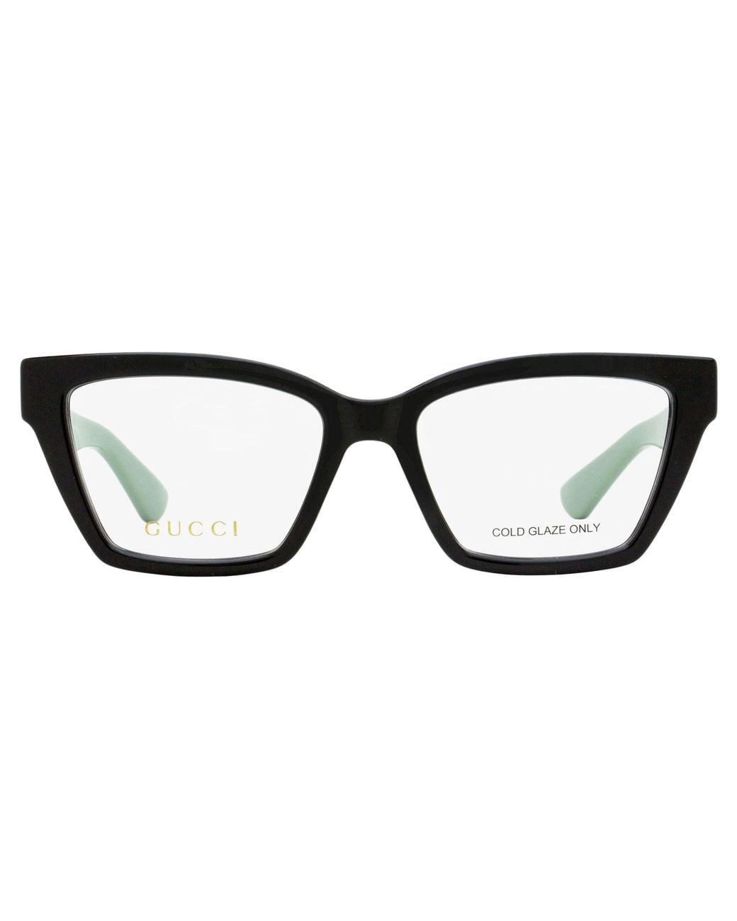 Gucci Black Squared Cat-Eye Eyeglasses Gg1715O 004- 53Mm Plastic(Injected)