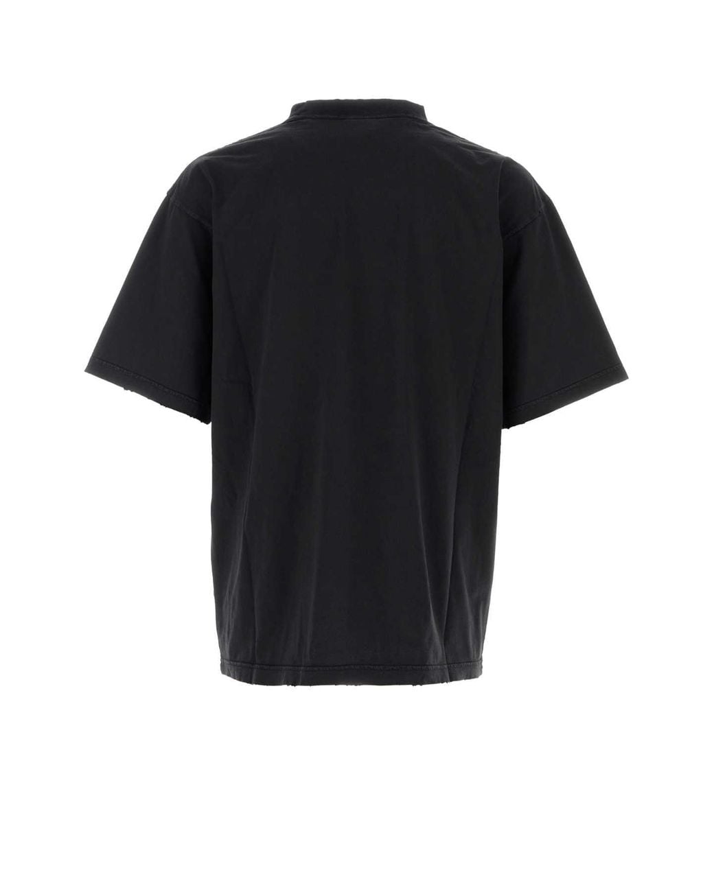 Balenciaga Black Balenciaga Logo-Printed Graphic T-Shirt