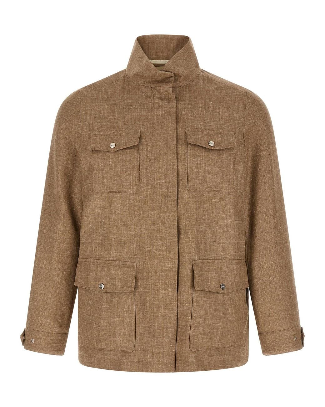 Herno Brown Field Jacket