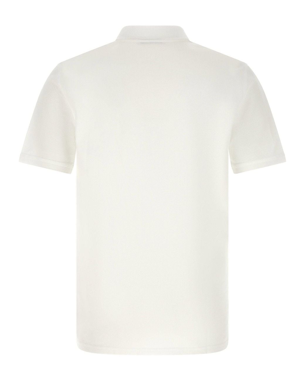 Givenchy White Piqué Cotton Polo Shirt