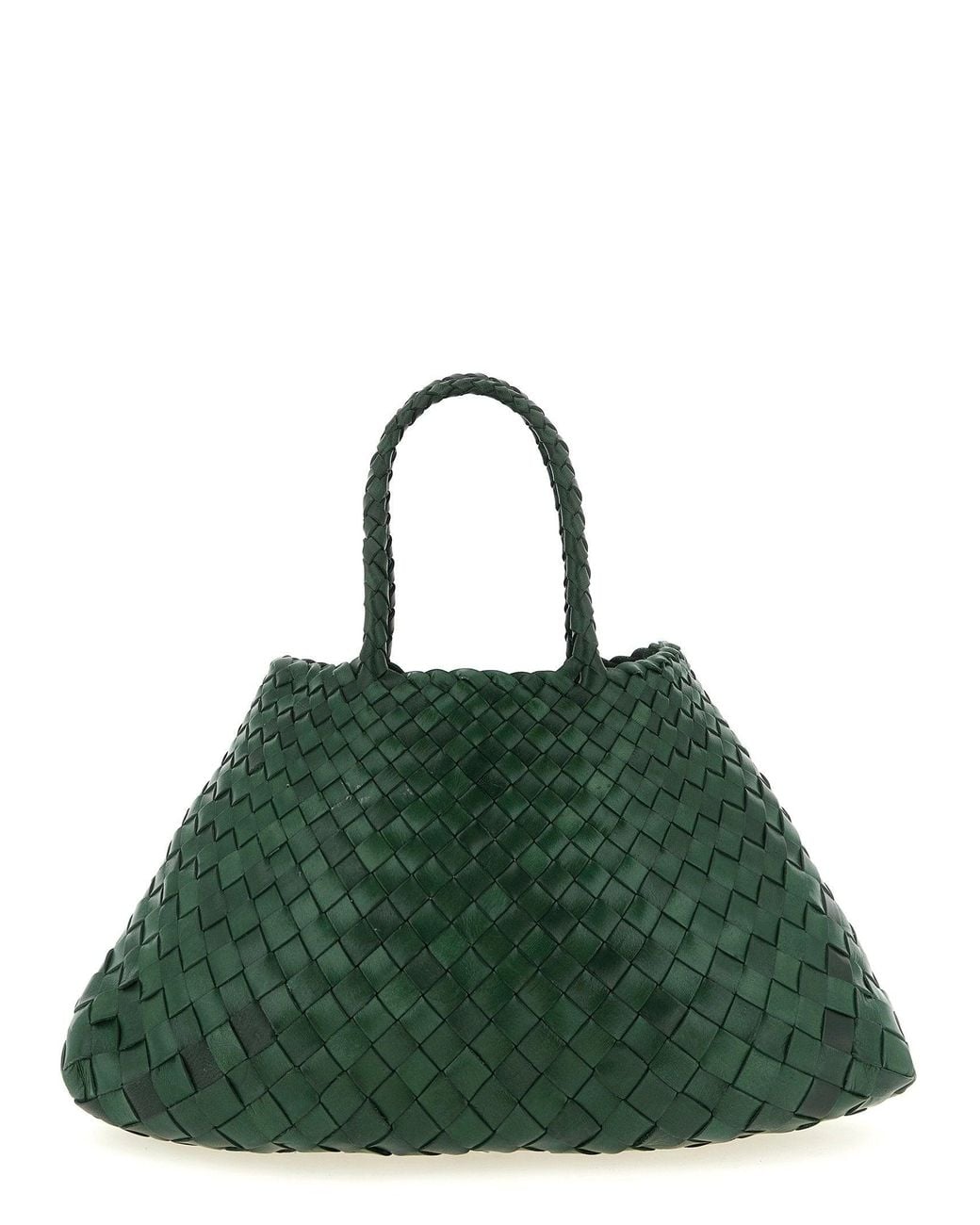 Dragon Diffusion Green Santa Croce Shoulder Bag