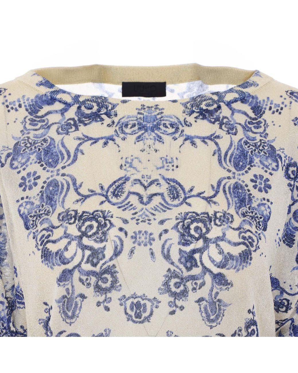 Liu Jo Blue Sweaters Viscose