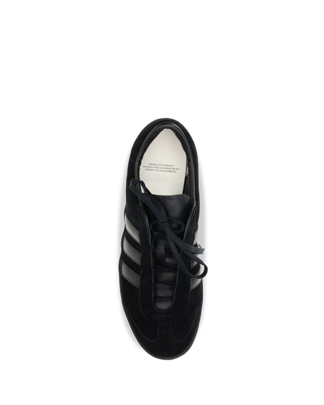 Adidas Black Sneakers Gazelle Leather for men