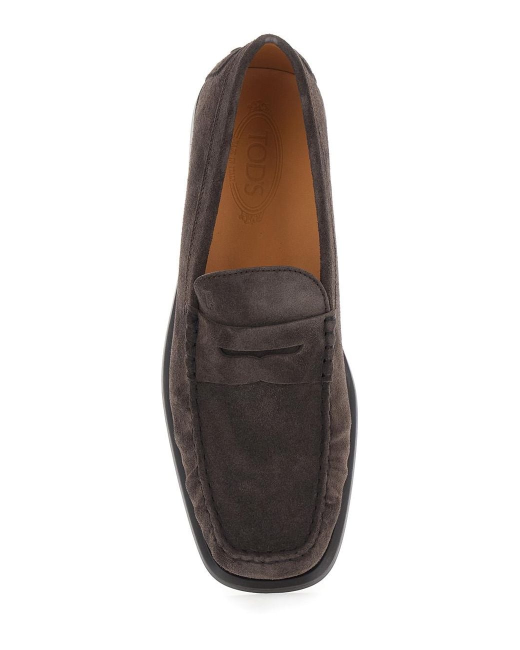 Tod's Multicolor Loafers With Pennyslot Suede Calf Leather
