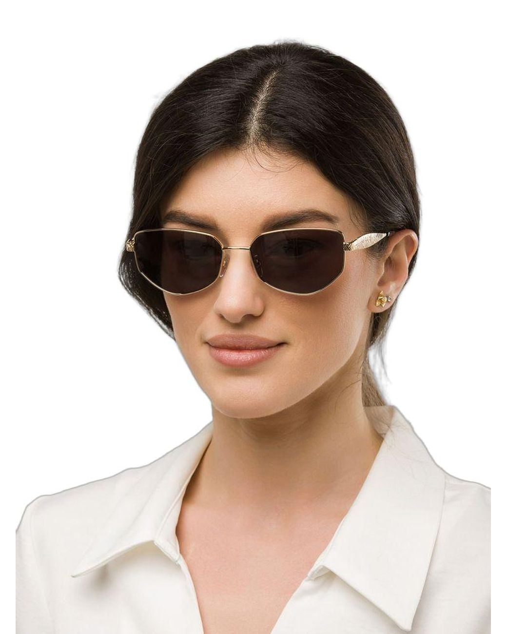 Just Cavalli Metallic Sunglasses Stainless Steel Eyewear