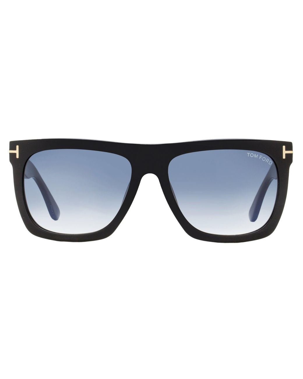 Tom Ford Rectangular Sunglasses Tf513 Morgan Black 57mm