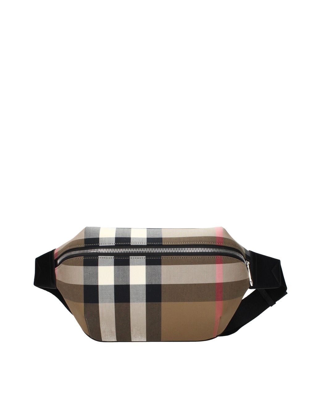 Burberry Black Fabric Backpack for men