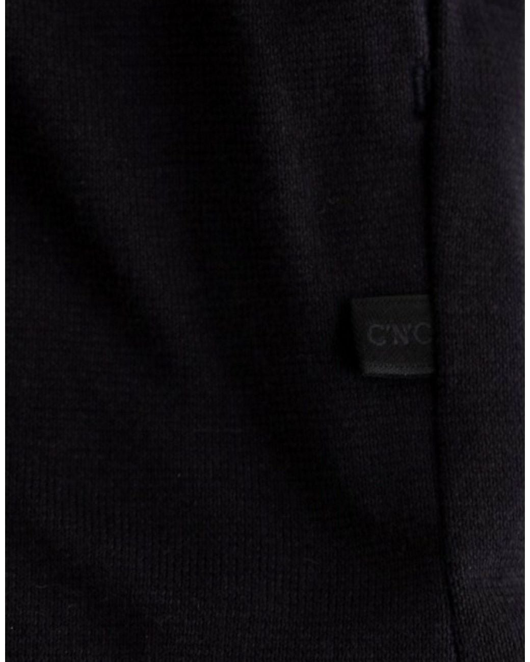 CoSTUME NATIONAL Blue Hooded Cotton Sweater for men