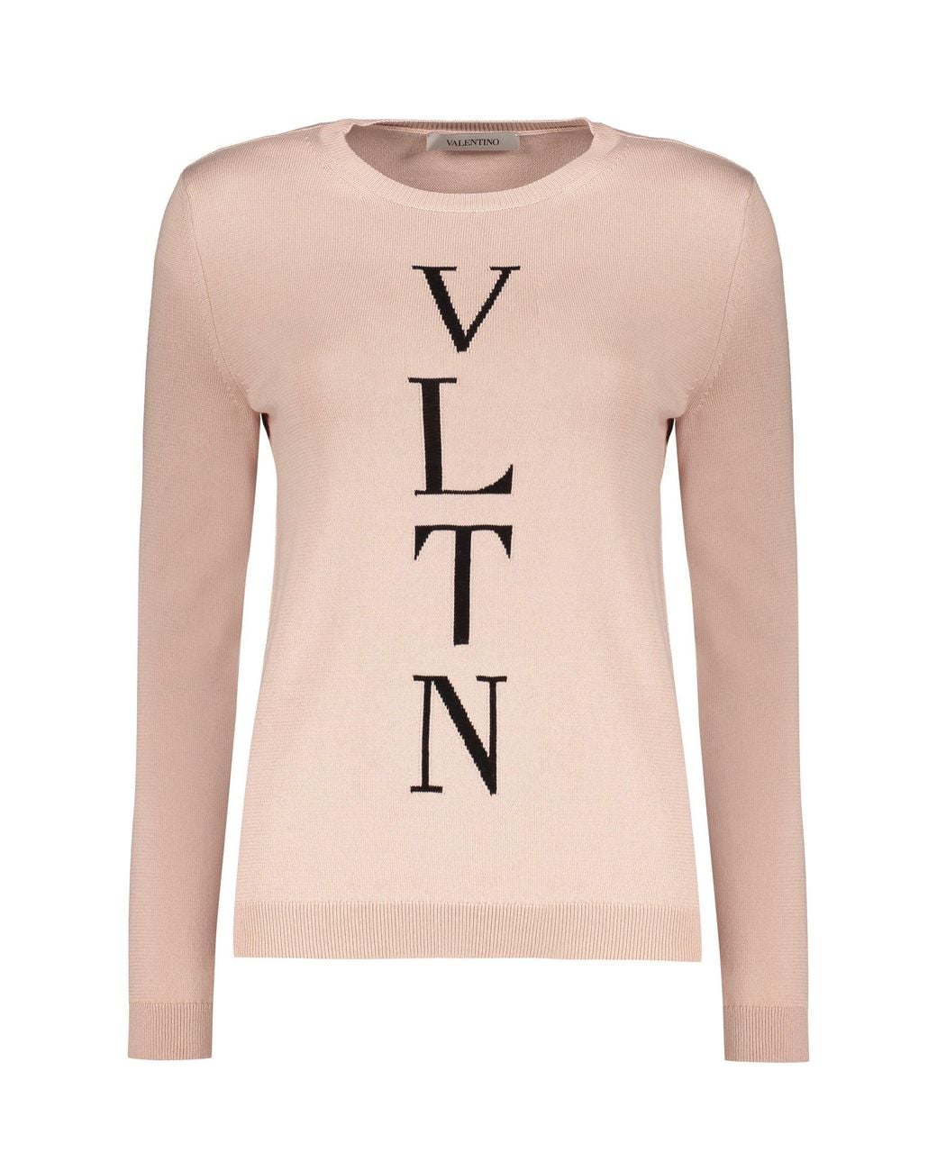 Valentino Pink Light Cotton Sweater