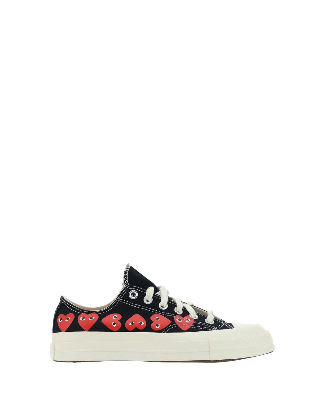 Comme des Garçons White Sneakers Canvas Upper for men