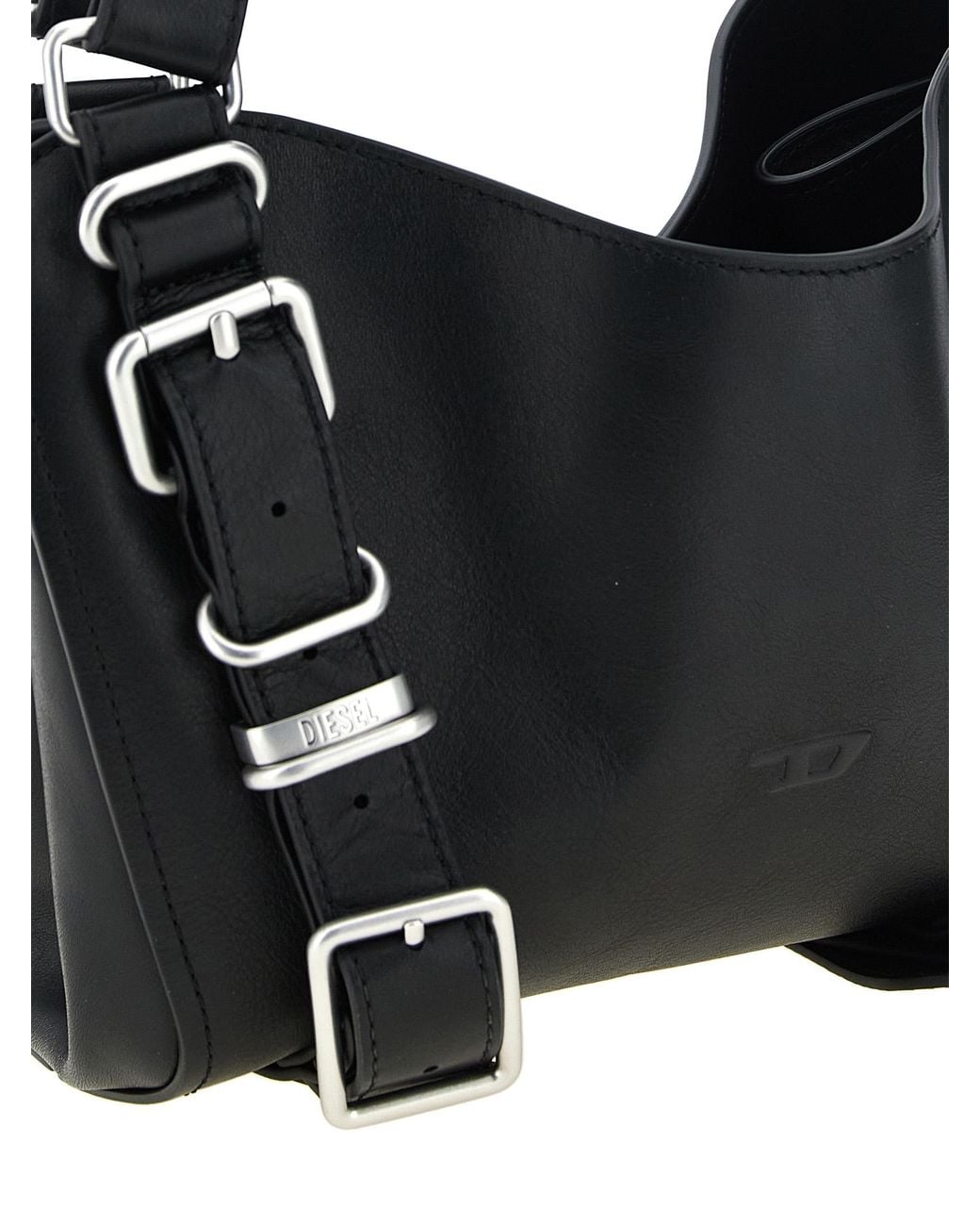 DIESEL Black Other Fibres Handbag Bag