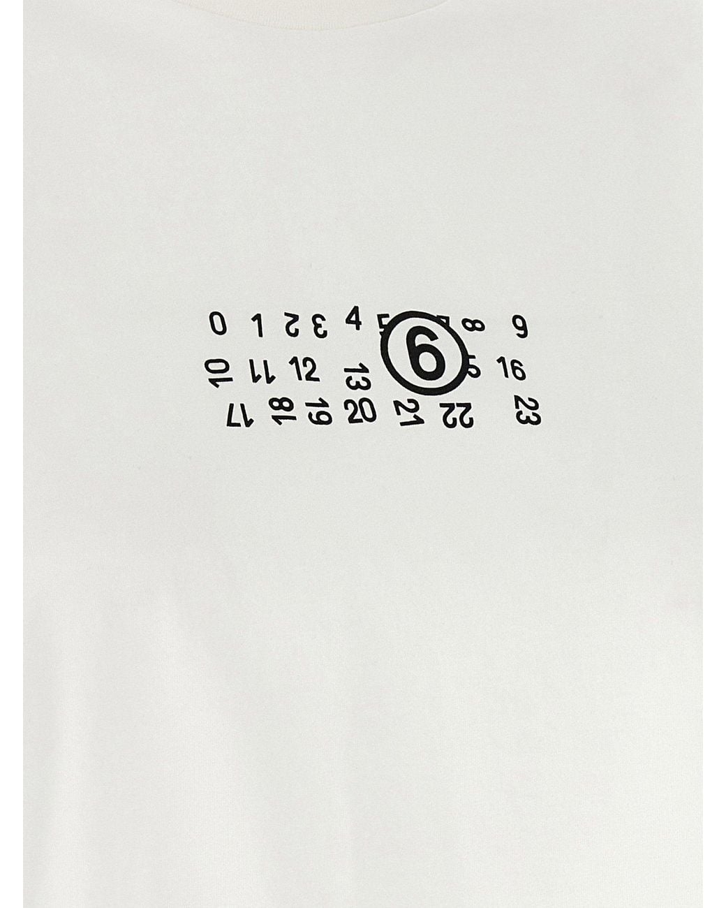 MM6 by Maison Margiela White T-Shirt