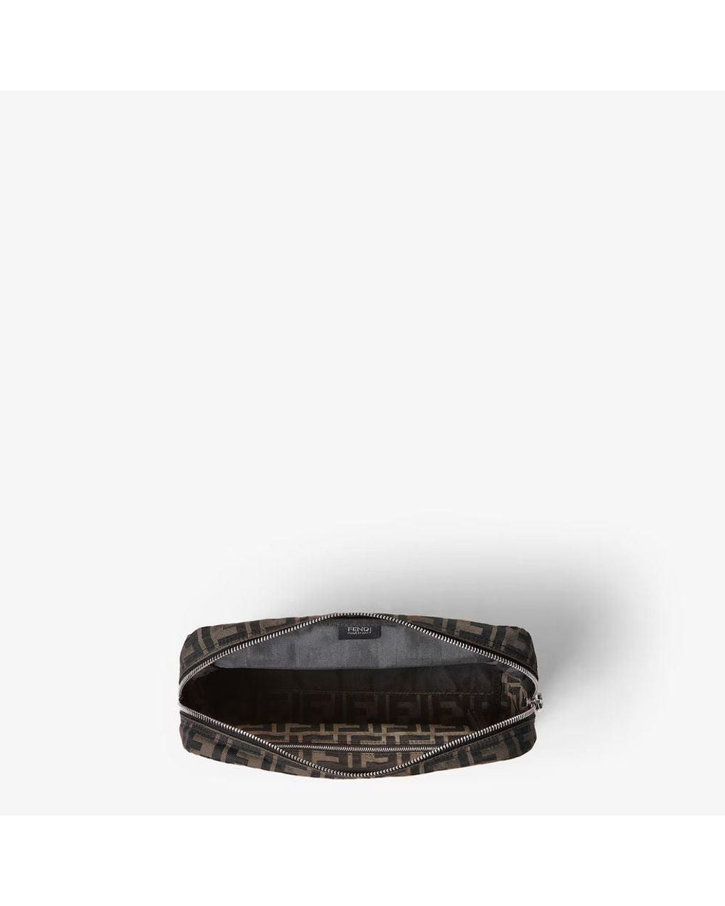 Fendi Gray Fendi H26 Wallet for men