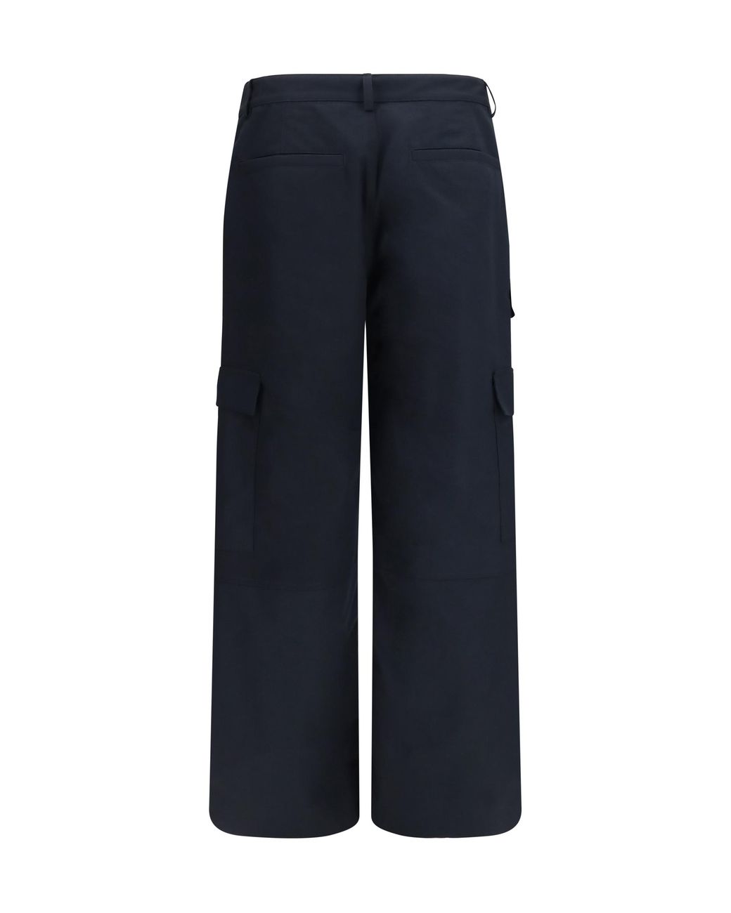Balenciaga Blue Straight-Leg Cargo Pants for men