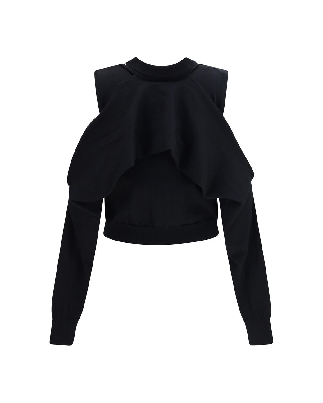 ALAINPAUL Black Cardigan Bolero