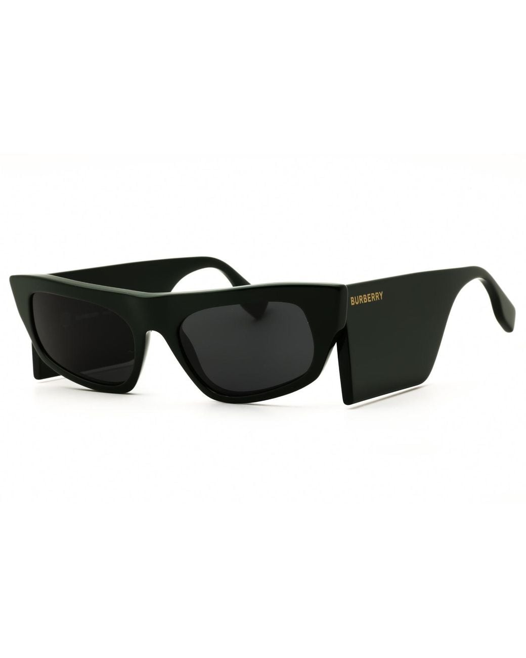 Burberry Black Burberry 0Be4385 Rectangular Acetate Sunglasses