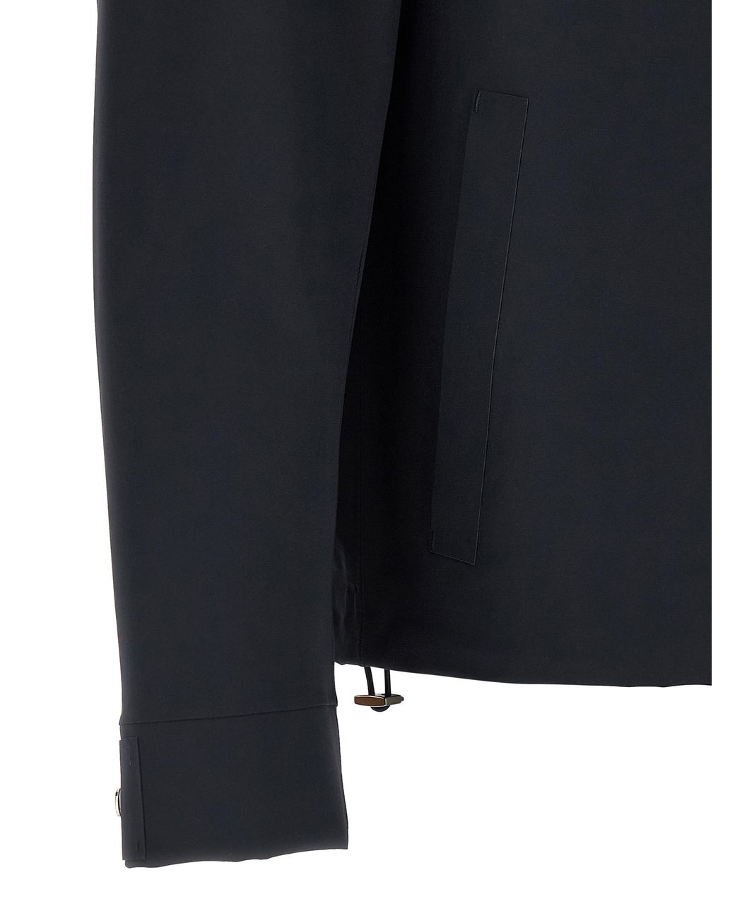 Herno Blue Polyamide Shell Jacket for men