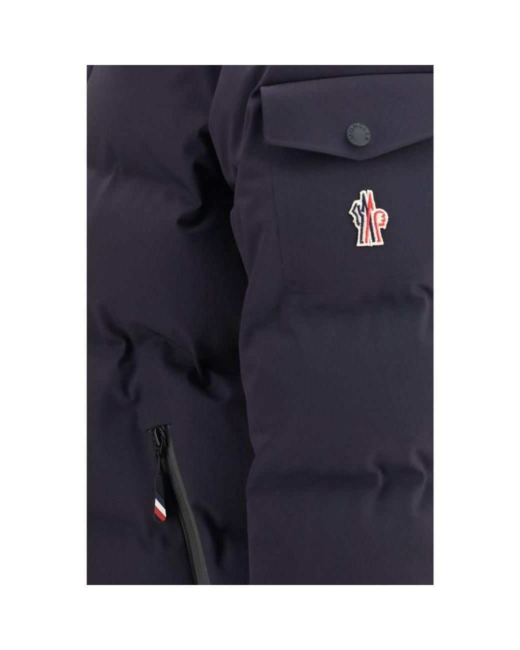 Moncler Blue Polyamide Full for men
