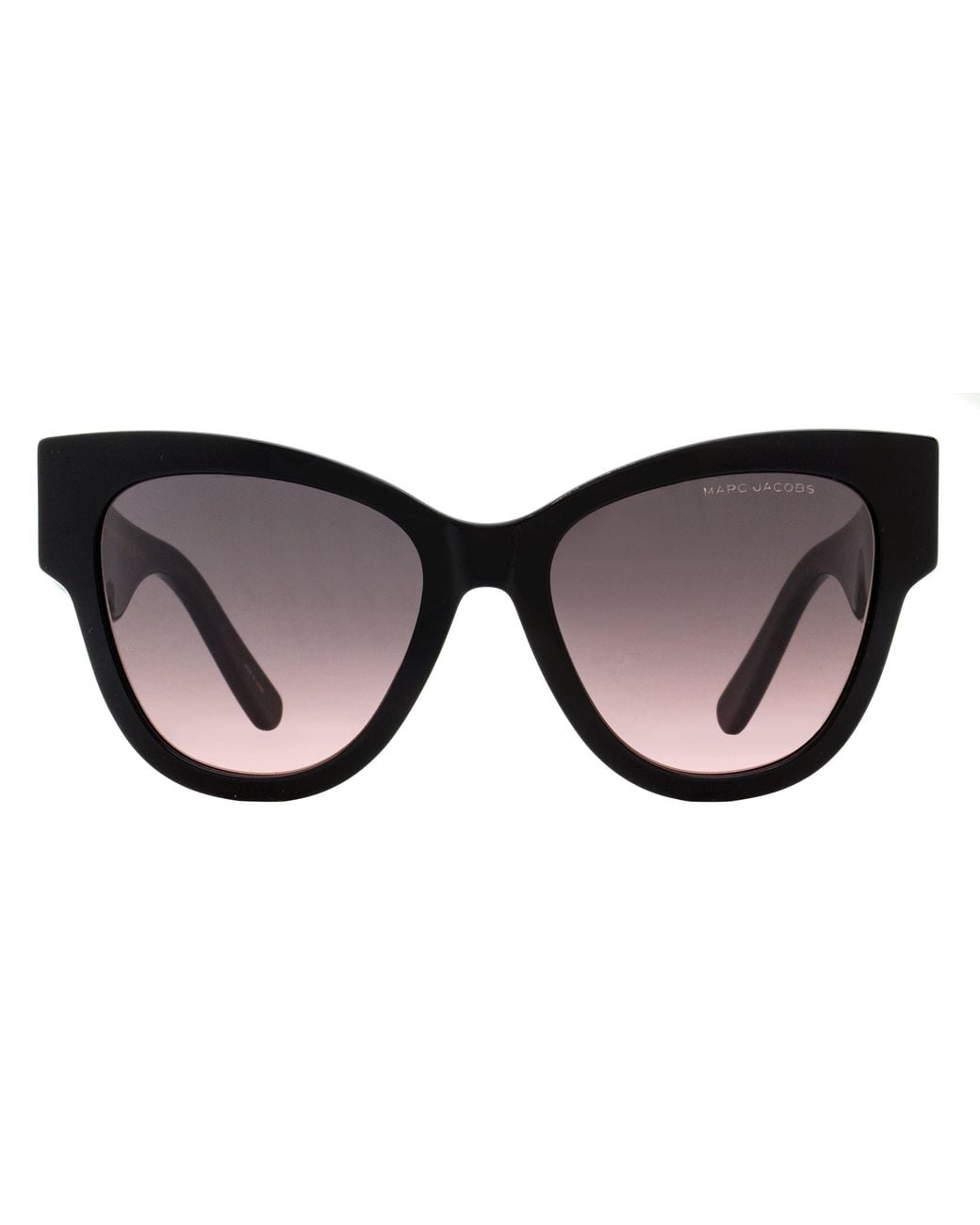 Marc Jacobs Black Double J Logo Sunglasses 697-S 807Ff 53Mm Plastic (Injected)